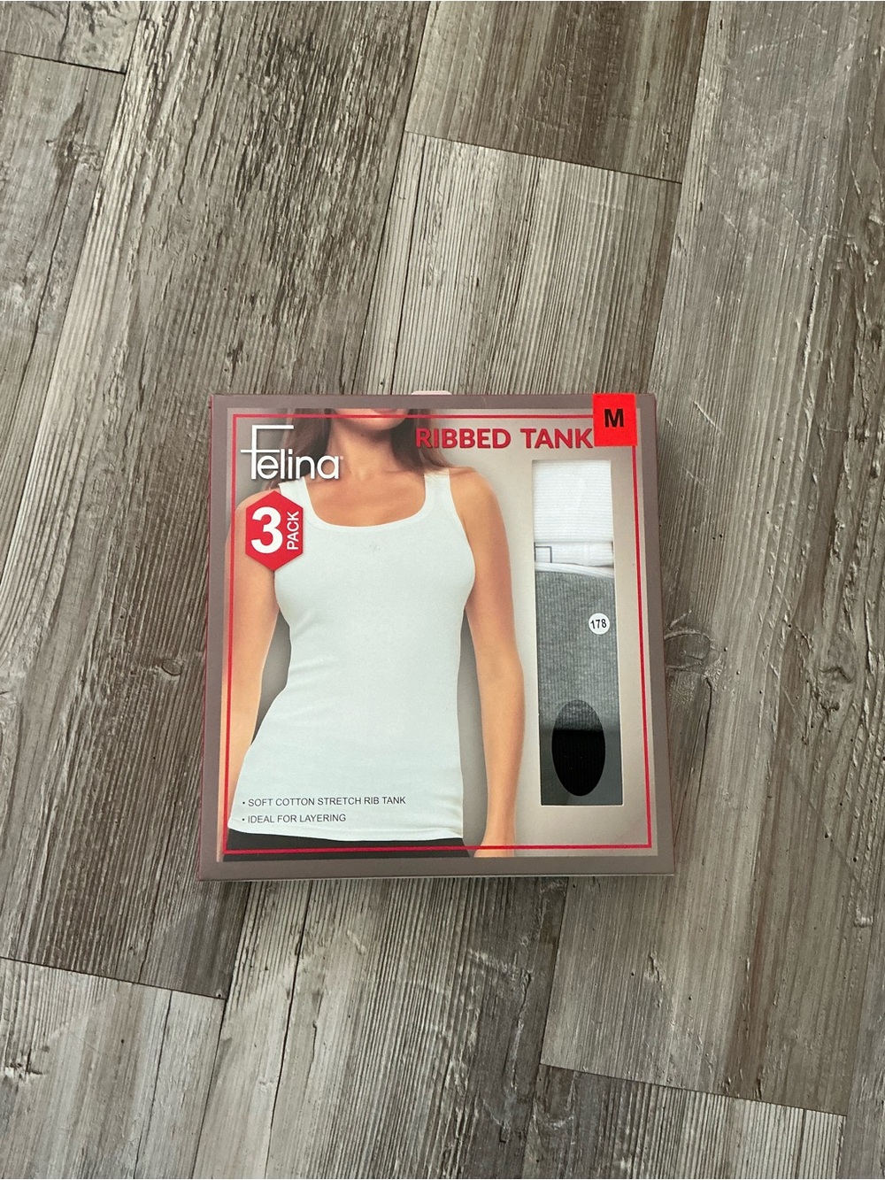 Felina Ribbed Tank 3-Pack